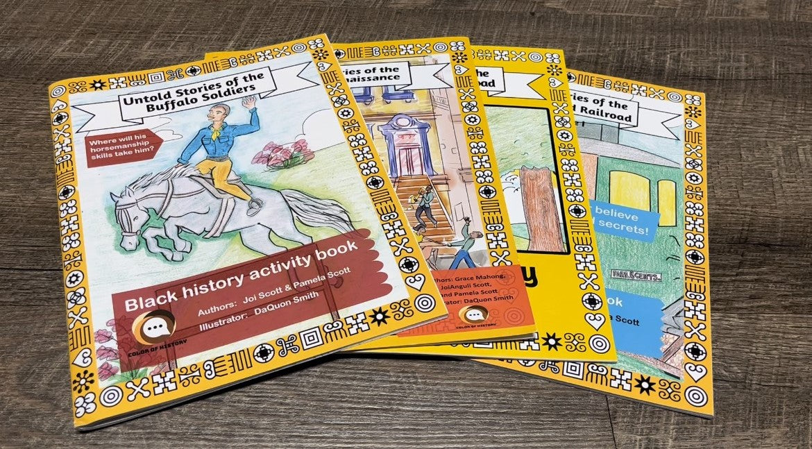 Black History Activity and Coloring Books