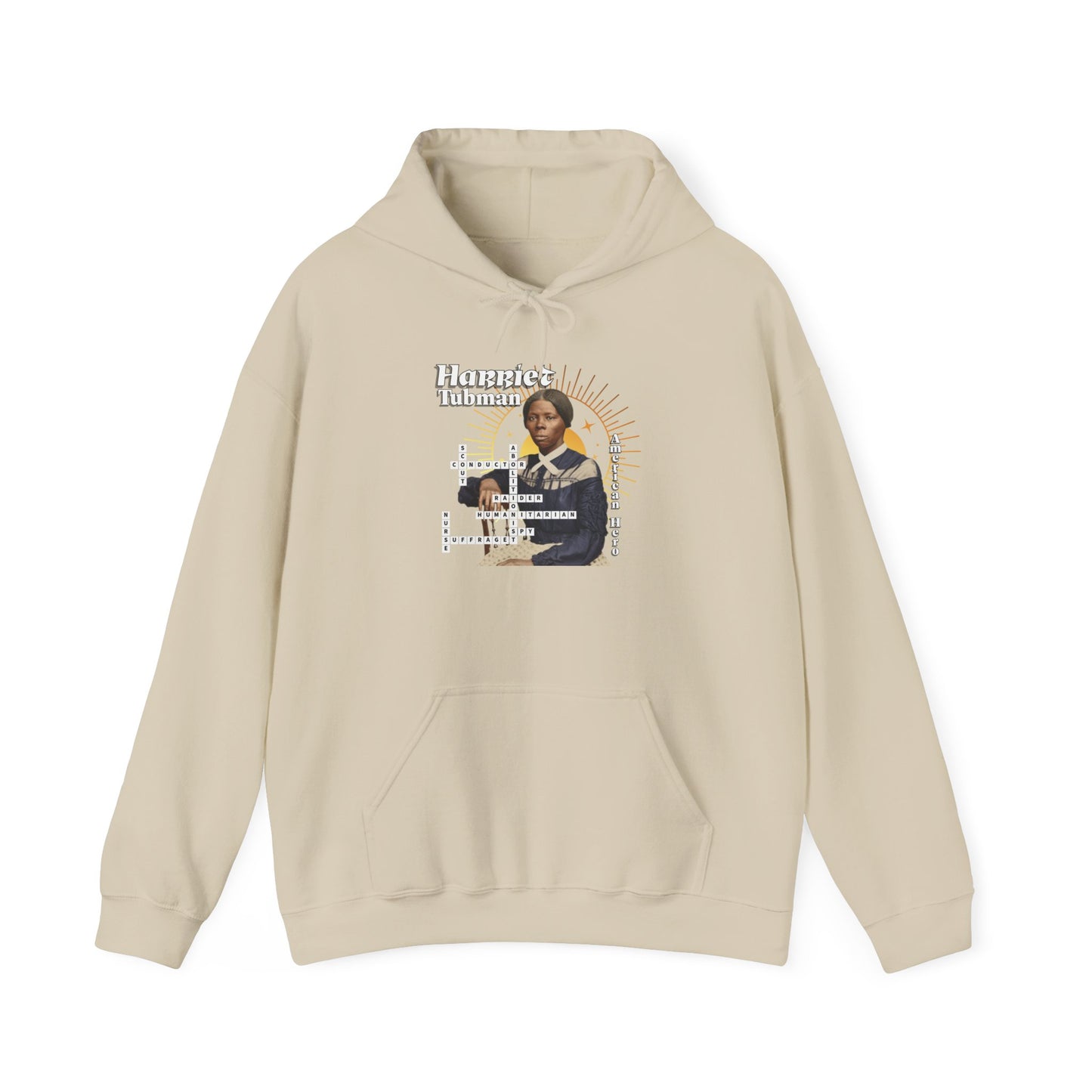 Harriet Tubman Hoodie — Black History Icon Tribute Pullover