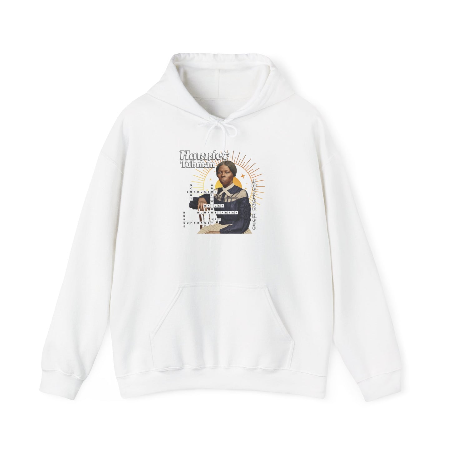 Harriet Tubman Hoodie — Black History Icon Tribute Pullover