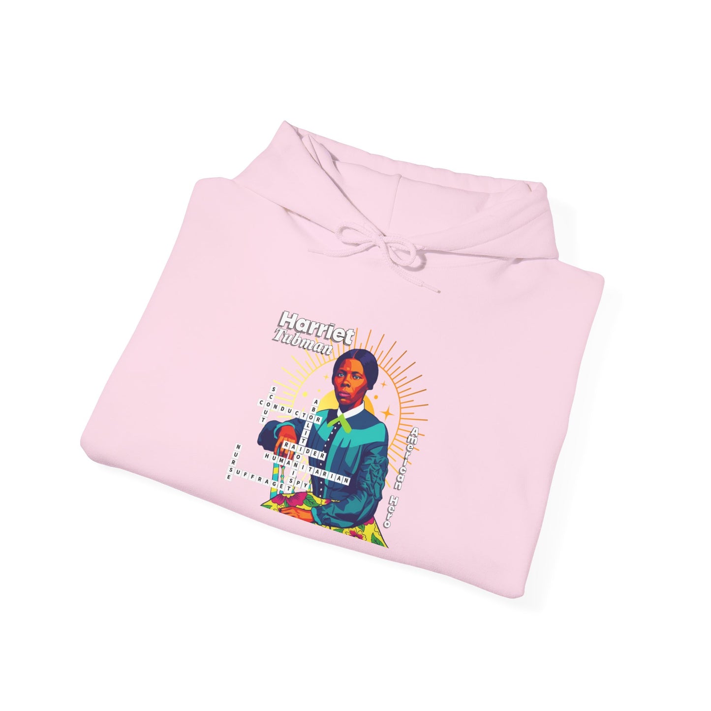 Harriet Tubman Portrait Hoodie — Inspirational Historical Figure Graphic Sweatshirt