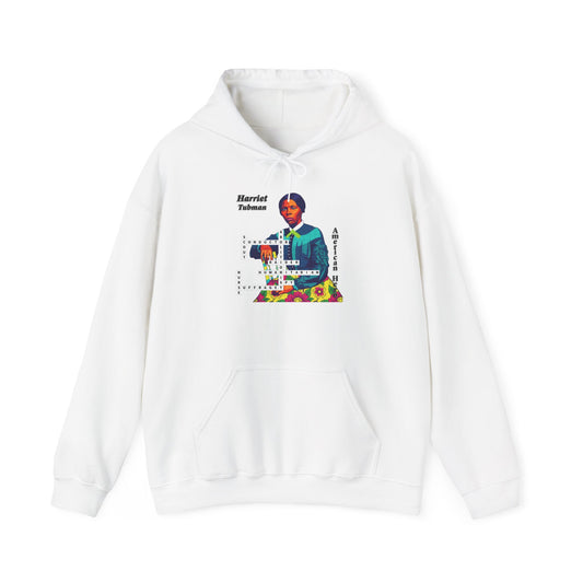 Harriet Tubman Portrait Hoodie — Inspirational Historical Figure Graphic Sweatshirt