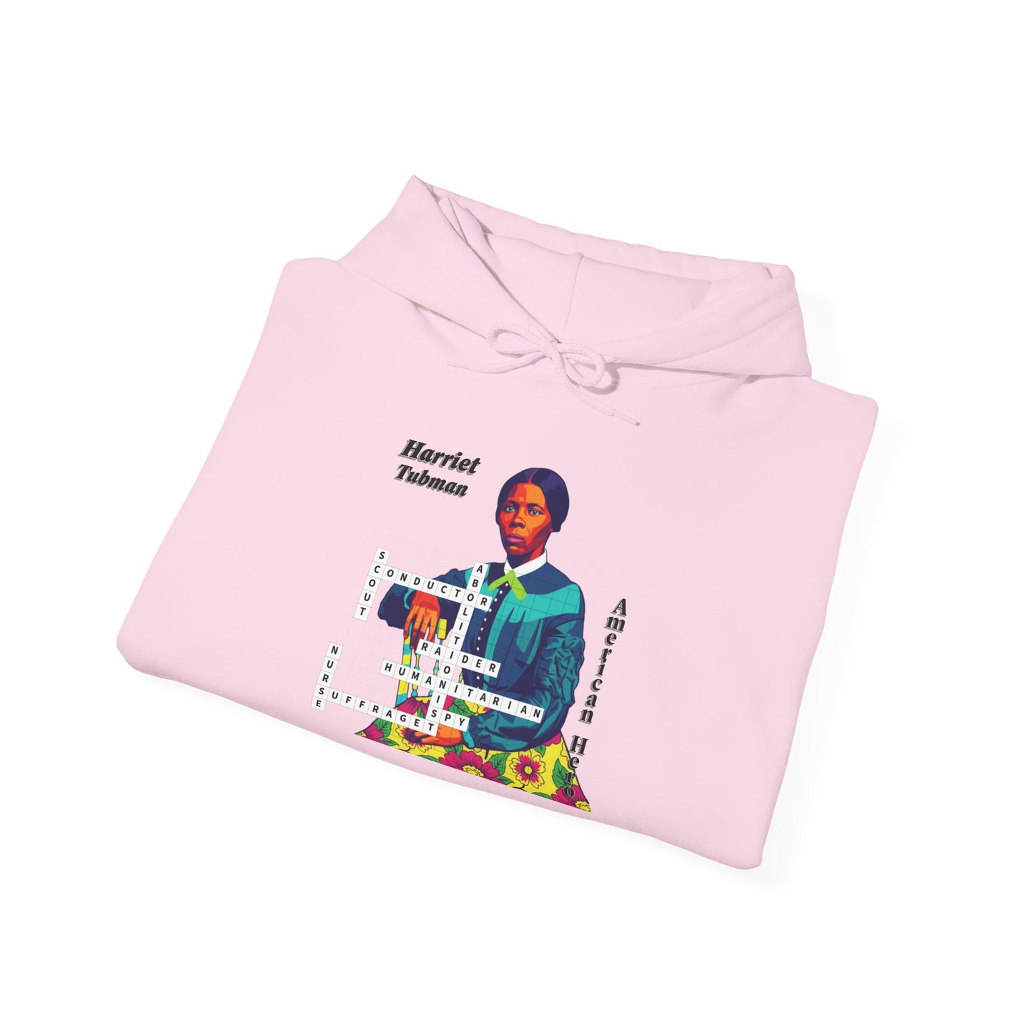 Harriet Tubman Portrait Hoodie — Inspirational Historical Figure Graphic Sweatshirt